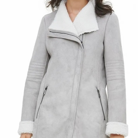 Faux Shearling Sherpa Jacket Coat 